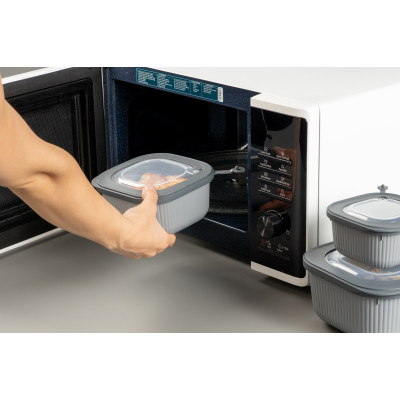 Набір контейнерів Idea Home 00685 Line Box Gray 0.6/1.1/1.8 (00685 Gray) (7180066) Набір контейнерів Idea Home 00685 Line Box Gray 0.6/1.1/1.8 (00685 Gray) (7180066)