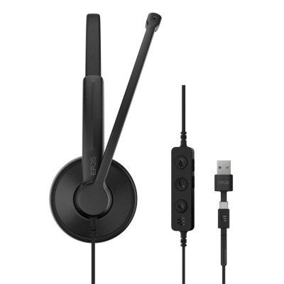 Гарнітура Epos IMPACT 100 MS Stereo USB-C+A (7202779) Гарнітура Epos IMPACT 100 MS Stereo USB-C+A (7202779)