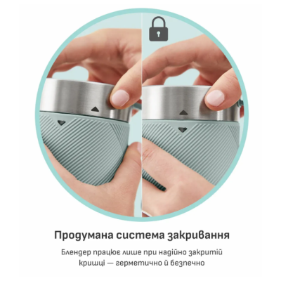 Акумуляторний портативний блендер Tefal BL1C0430 (7150895)