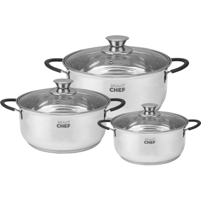 Набір посуду Bravo Chef Safran (6 предметів) (7163547)