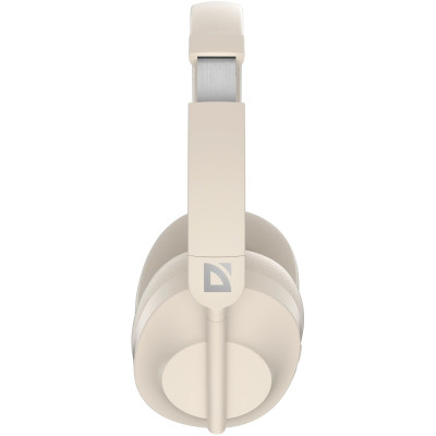 Гарнітура Defender FreeMotion B485 Bluetooth ANC Beige (63485) (7202784)