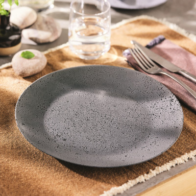 Тарілка обідня Luminarc Slate Black, 25 см (6788144)