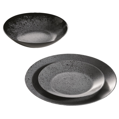 Тарілка десертна Luminarc Slate Black, 18 см (6788146)