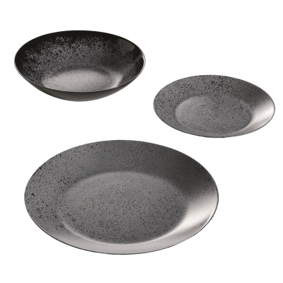 Тарілка десертна Luminarc Slate Black, 18 см (6788146)