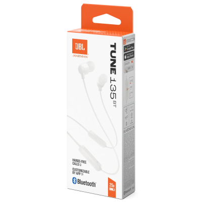 Гарнітура JBL Tune 135BT White (JBLT135BTWHT) (7223842)