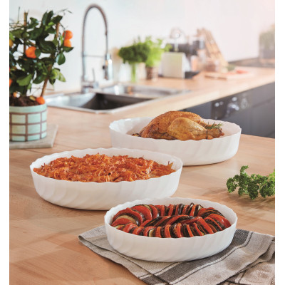 Форма для запікання Luminarc Smart Cuisine Trianon, 32х24 см (7224474) Форма для запікання Luminarc Smart Cuisine Trianon, 32х24 см (7224474)