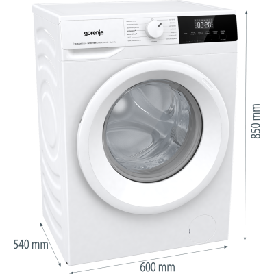 Прально-сушильна машина Gorenje W3D2A854ADS/UA (7139934)