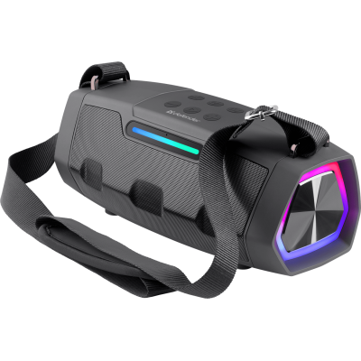 Портативна акустика Defender Beatbox 25 25Вт Black (65325) (7231348)