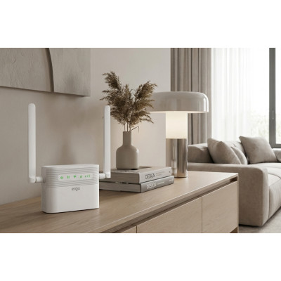 4G Wi-Fi роутер ERGO R023 з аккумулятором (7204363) 4G Wi-Fi роутер ERGO R023 з аккумулятором (7204363)