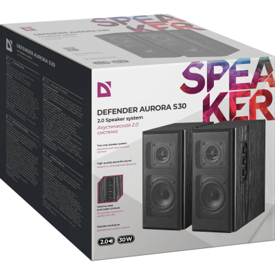 Акустика Defender 2.0 Aurora S30 30Вт (65431) (7232953)