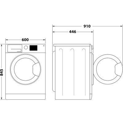 Пральна машина автоматична Indesit IM 640 MY TIME UA (7232004) Пральна машина автоматична Indesit IM 640 MY TIME UA (7232004)