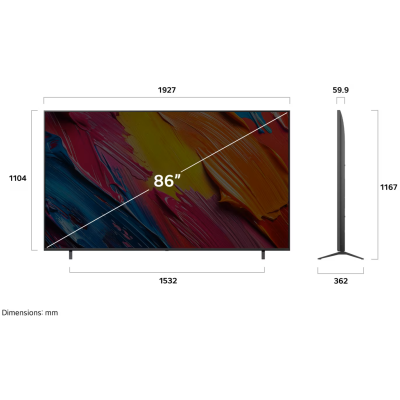 LED-телевізор LG 86QNED7EA6B (7200258)