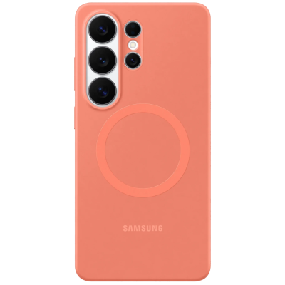 Чохол Samsung S26 Ultra Silicone Magnet Case EF-ES948COEGWW Coral Red (7237333) Чохол Samsung S26 Ultra Silicone Magnet Case EF-ES948COEGWW Coral Red (7237333)