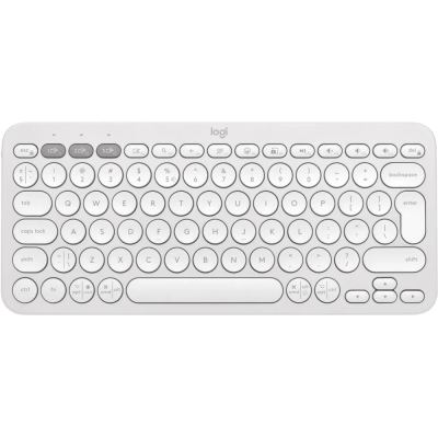 Клавіатура Logitech K380s Pebble Keys 2 Tonal White  (6915630)