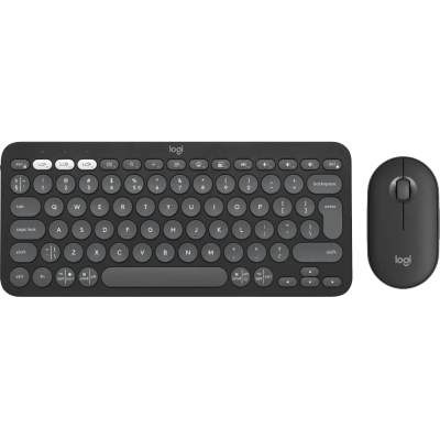 IT набор Logitech Pebble 2 Combo - Tonal Graphite - US INT'L - 2.4GHZ/BT (6915632)