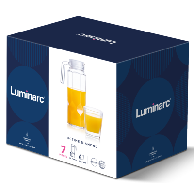 Набір Luminarc Octime Diamond, 7 предметів (7200961)