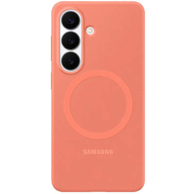 Чохол Samsung S26 Silicone Magnet Case EF-ES942COEGWW Coral Red (7237321) Чохол Samsung S26 Silicone Magnet Case EF-ES942COEGWW Coral Red (7237321)