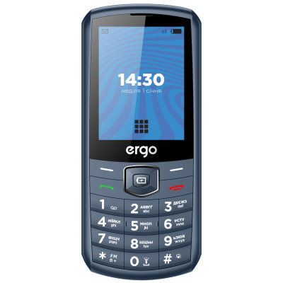 Мобільний телефон ERGO E285 Dual Sim Blue (7231990)