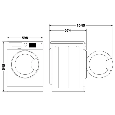 Сушильний автомат Whirlpool WP B9X WBS UA (7221668)