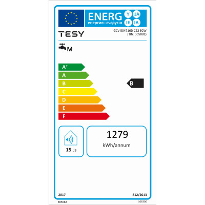 Водонагрівач Tesy Modeco Cloud GCV 504716D C22 ECW (6999413)