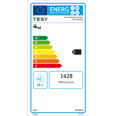 Водонагрівач Tesy ANTICALC SLIM GCV 503816D B14 TBRC (7006035) Водонагрівач Tesy ANTICALC SLIM GCV 503816D B14 TBRC (7006035)