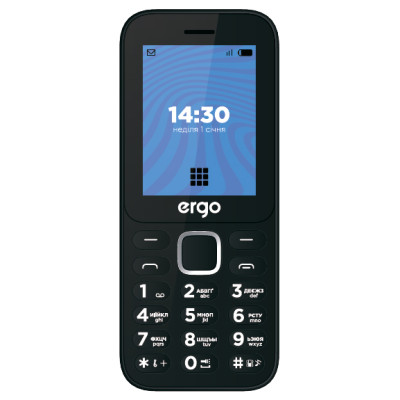 Мобільний телефон ERGO E241 Dual Sim Red (7221438)