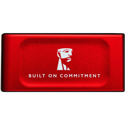 SSD накопичувач Kingston XS1000R BOC 1TB USB 3.2 Gen2 Type-C 3D NAND Red  (7166431)