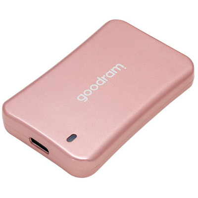 SSD накопичувач Goodram 2TB HX200 ROSE GOLD USB TYPE-C + A (SSDPR-HX200-2K0-RG) (7223920)