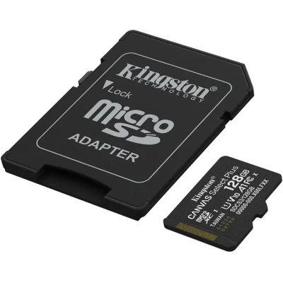 Картка пам'ятi Kingston microSDXC 128Gb Canvas Select + Gen3 150MB/s A1 +Ad (7224065) Картка пам'ятi Kingston microSDXC 128Gb Canvas Select + Gen3 150MB/s A1 +Ad (7224065)
