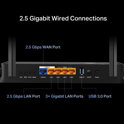 Бездротовий маршрутизатор TP-Link Archer BE230 BE3600 (7228182)