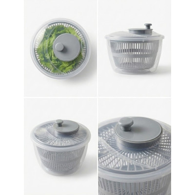 Сушарка для зелені Violet House 0890 GRAY 4.5 л (7249017) Сушарка для зелені Violet House 0890 GRAY 4.5 л (7249017)