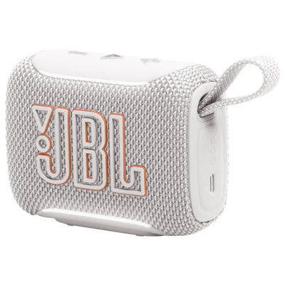 Портативна акустика JBL Go 5 White (JBLGO5WHT) (7249031)