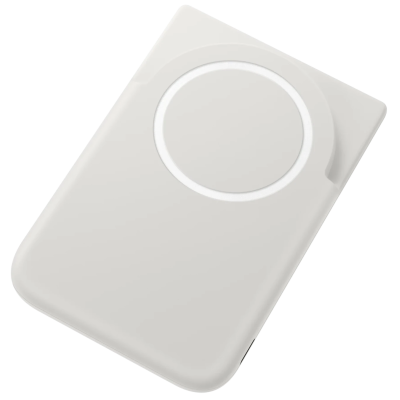 Портативний зарядний пристрій Samsung Magnet Wireless Battery Pack 5000mAh 25W (EB-U2500XJEGWW) White (7252028)
