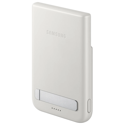 Портативний зарядний пристрій Samsung Magnet Wireless Battery Pack 5000mAh 25W (EB-U2500XJEGWW) White (7252028)
