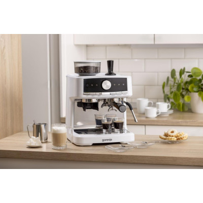 Кофеварка еспресо Gorenje GSACM20W (CMP0001-GS) (7262560)