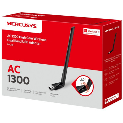 USB-адаптер Mercusys AC1300 (MA30H) (7086720)