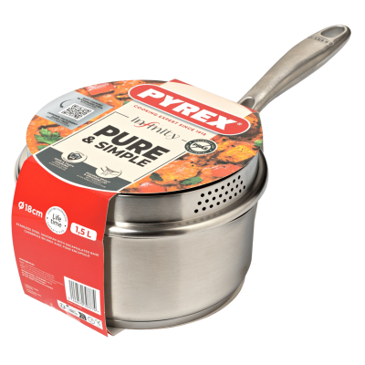 Ківш Pyrex Infinity (1.5 л) 18 см (7250684) Ківш Pyrex Infinity (1.5 л) 18 см (7250684)
