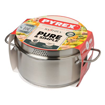 Кастрюля Pyrex Infinity, (4 л) 24 см (7250686) Кастрюля Pyrex Infinity, (4 л) 24 см (7250686)