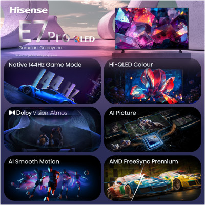 LED-телевізор Hisense 43E7S PRO (7263474) LED-телевізор Hisense 43E7S PRO (7263474)