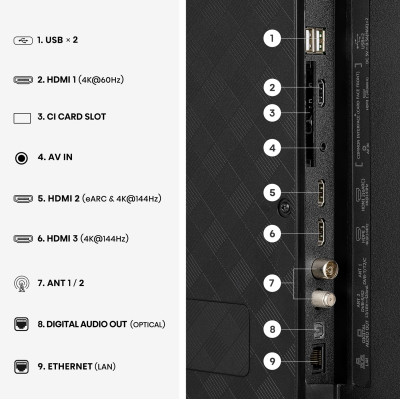 LED-телевізор Hisense 43E7S PRO (7263474) LED-телевізор Hisense 43E7S PRO (7263474)