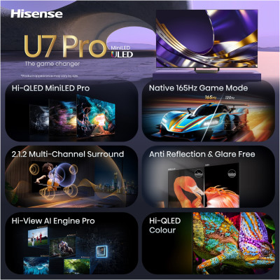 LED-телевізор Hisense 55U7S PRO (7263487) LED-телевізор Hisense 55U7S PRO (7263487)