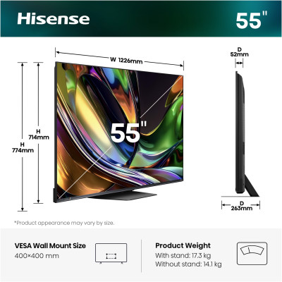 LED-телевізор Hisense 55UR8S (7263488) LED-телевізор Hisense 55UR8S (7263488)