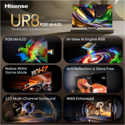 LED-телевізор Hisense 55UR8S (7263488) LED-телевізор Hisense 55UR8S (7263488)