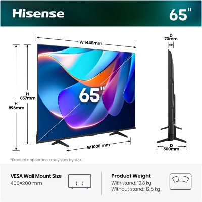 LED-телевізор Hisense 65A6S (7263489) LED-телевізор Hisense 65A6S (7263489)
