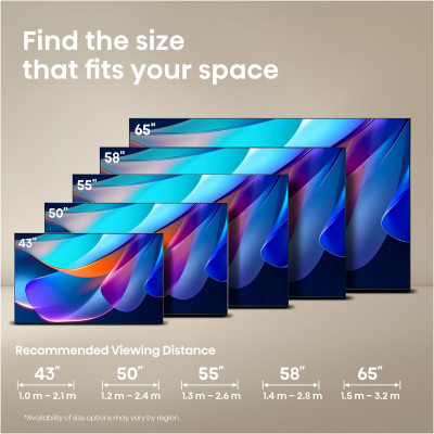 LED-телевізор Hisense 65A6S (7263489) LED-телевізор Hisense 65A6S (7263489)