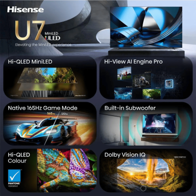 LED-телевізор Hisense 100U7SE (7263510) LED-телевізор Hisense 100U7SE (7263510)