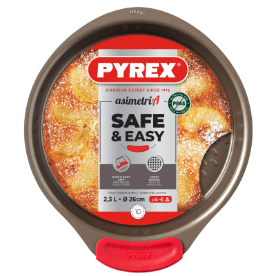 Форма для пирога Pyrex New Asimetria, 26 см (7263914) Форма для пирога Pyrex New Asimetria, 26 см (7263914)