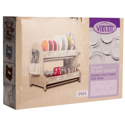 Сушка для посуду Violet House 0414 Ажур Cream 38х28х41.5 см (7263056) Сушка для посуду Violet House 0414 Ажур Cream 38х28х41.5 см (7263056)