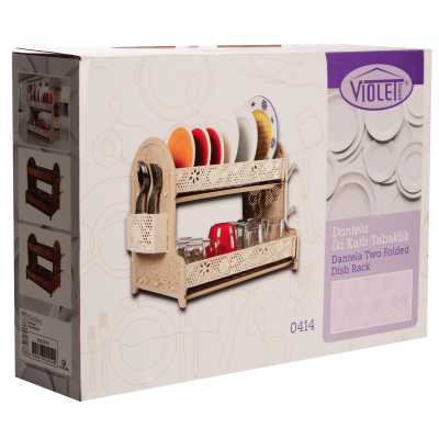 Сушка для посуду Violet House 0414 Ажур Cream 38х28х41.5 см (7263056) Сушка для посуду Violet House 0414 Ажур Cream 38х28х41.5 см (7263056)