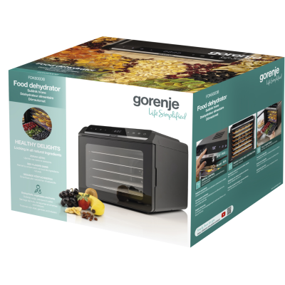 Сушкарка для фруктів та овочів Gorenje FDK600DB (7156899) Сушкарка для фруктів та овочів Gorenje FDK600DB (7156899)